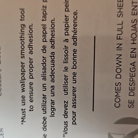 WALL POPS peel and stick wallpaper palm leaves 🍃 - Picture 15 of 15